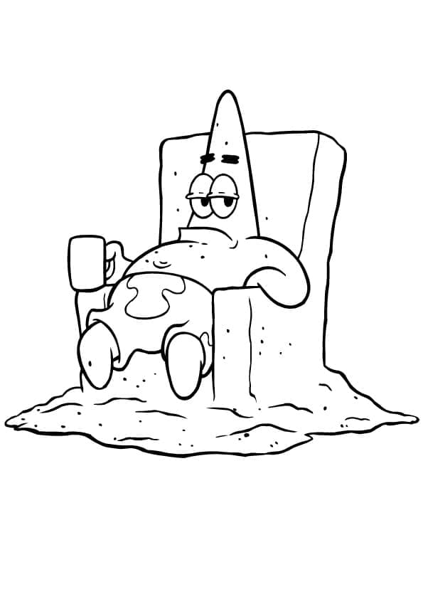 Lazy Patrick Star
