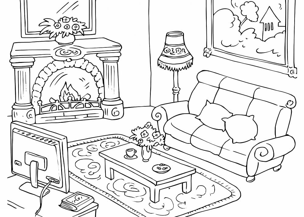 Living Room Printable