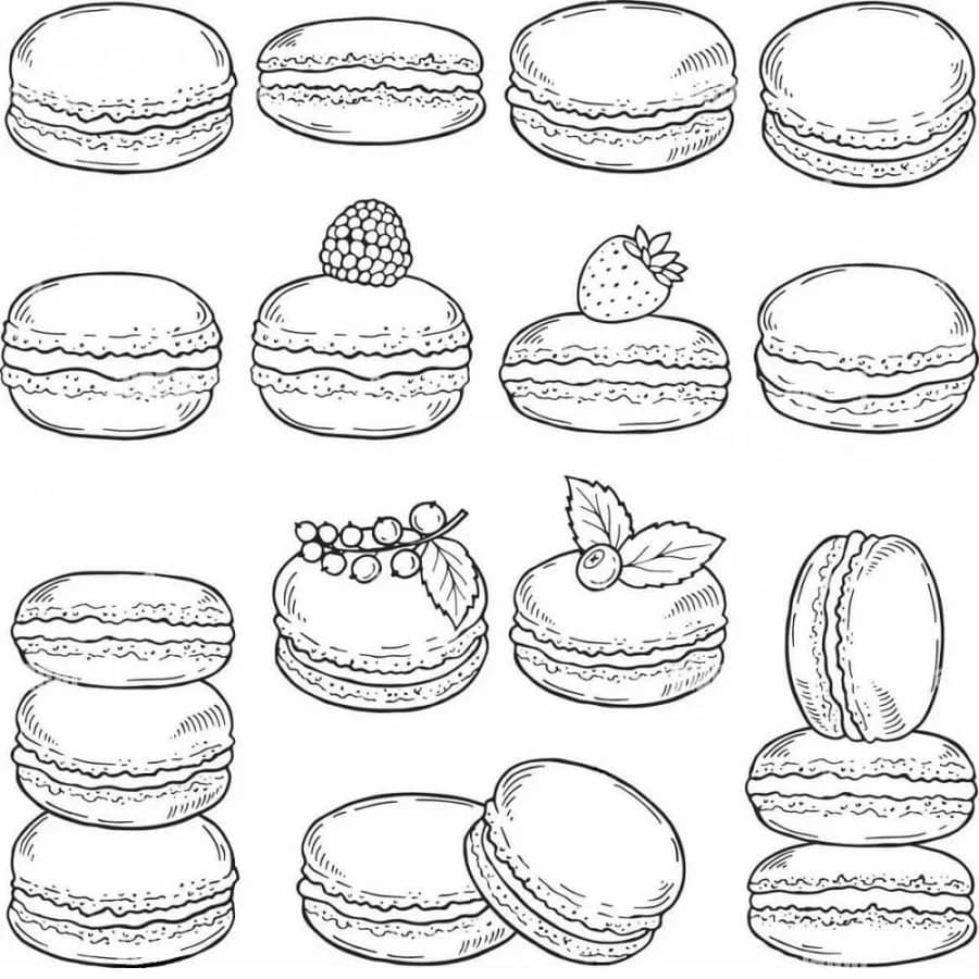 Macaron to Print