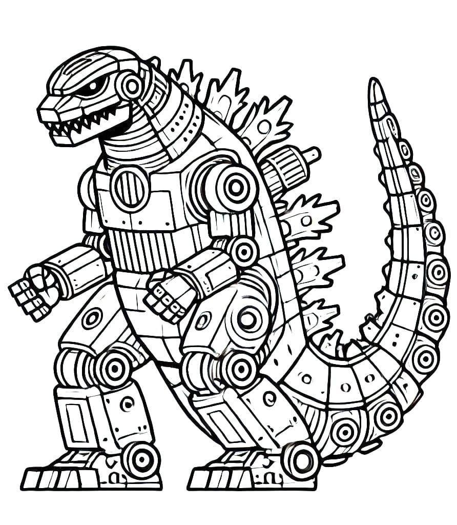 Mechagodzilla Printable