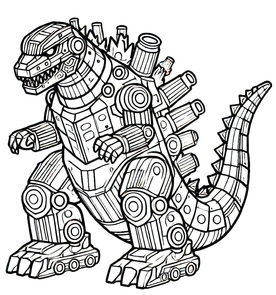 Mechagodzilla to Print
