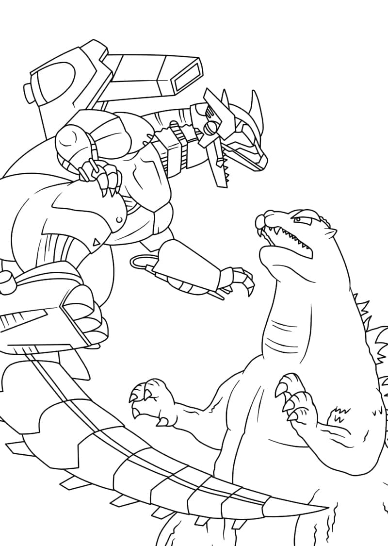 Mechagodzilla vs Godzilla