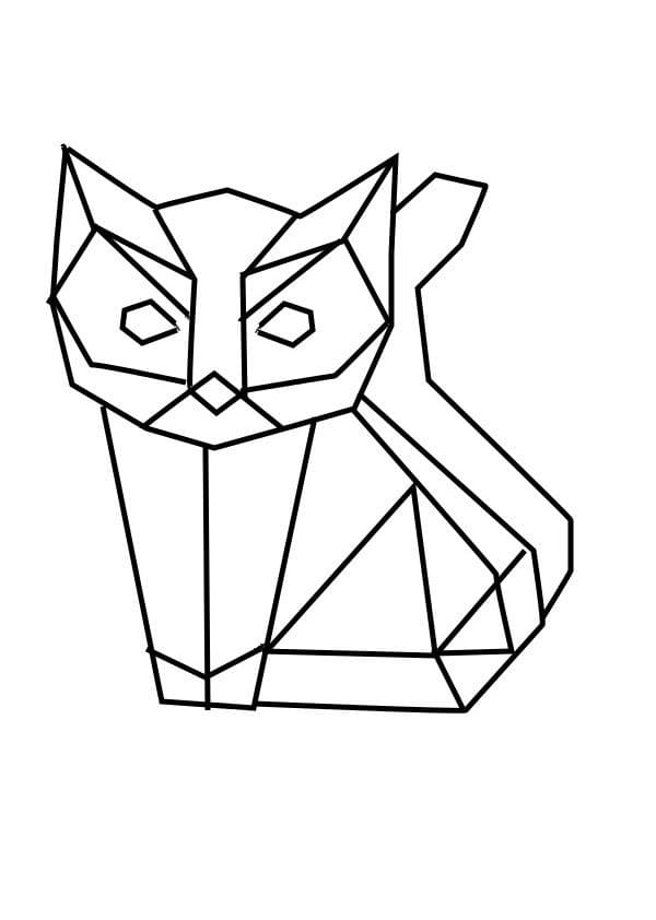 Origami Cat