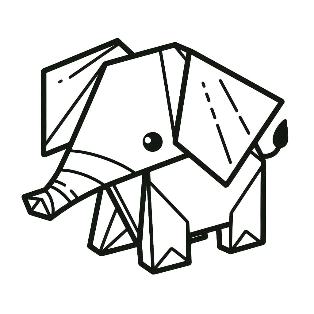 Origami Elephant