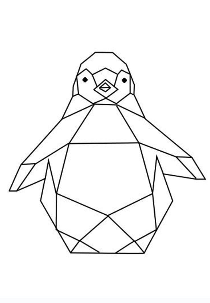 Origami Penguin