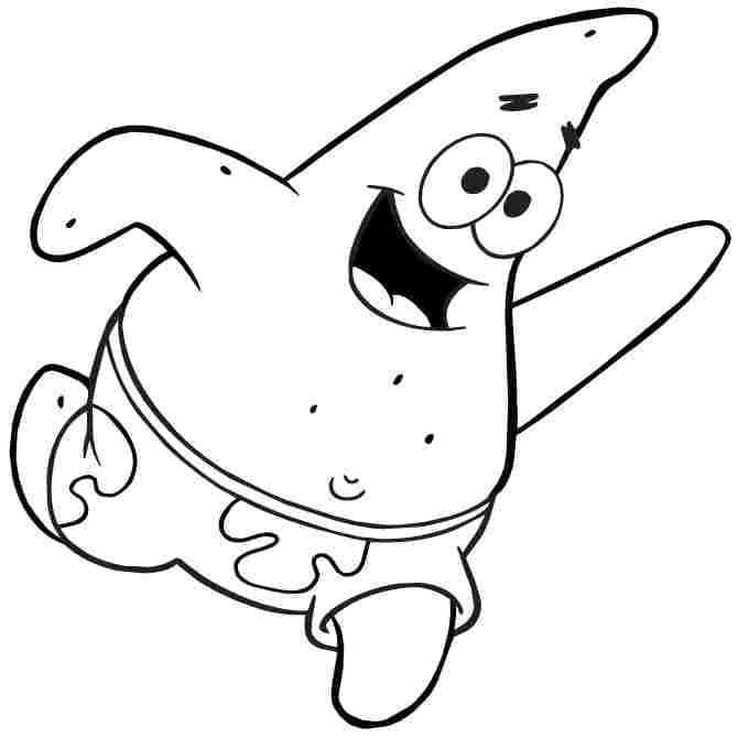 Patrick Star is Happy
