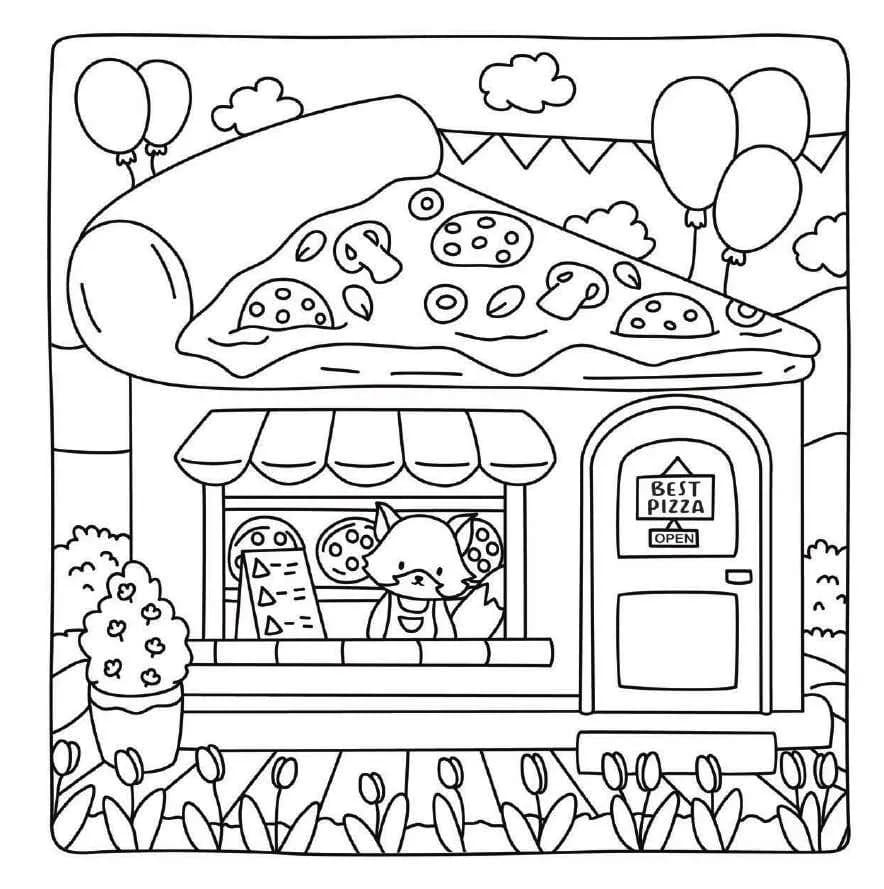 Pizza Cute Shop