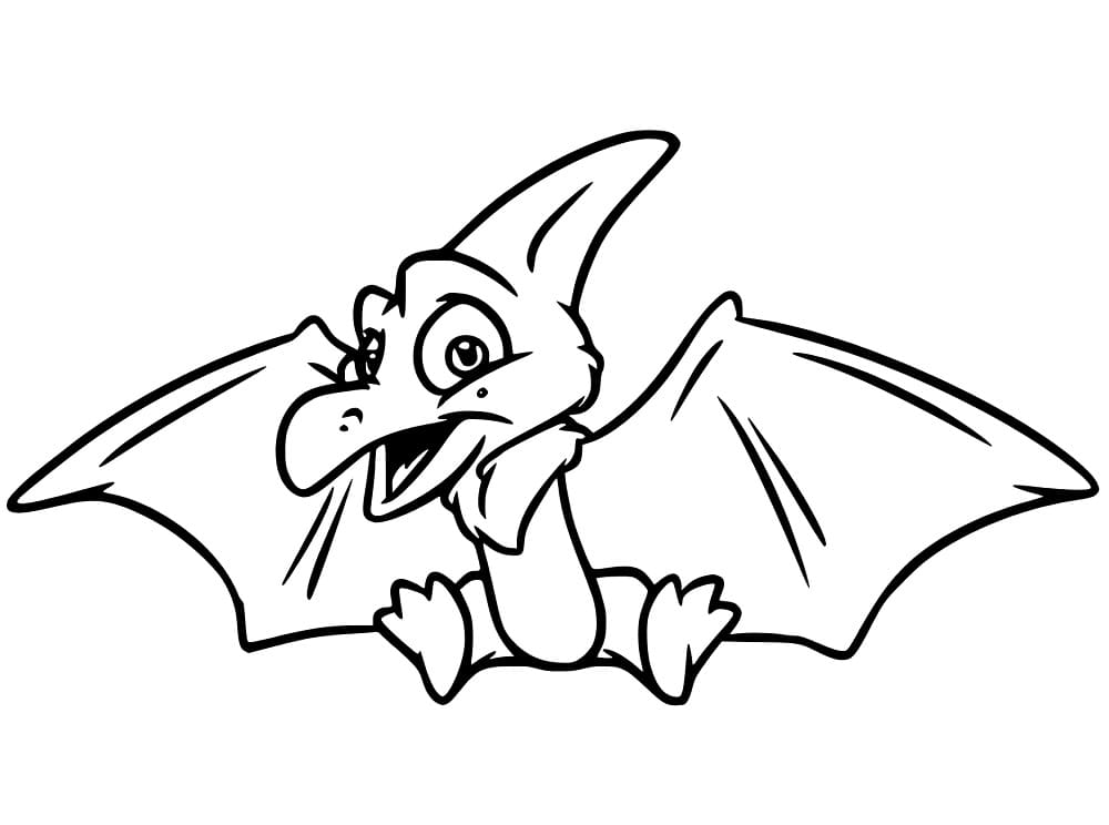 Printable Pterodactyl