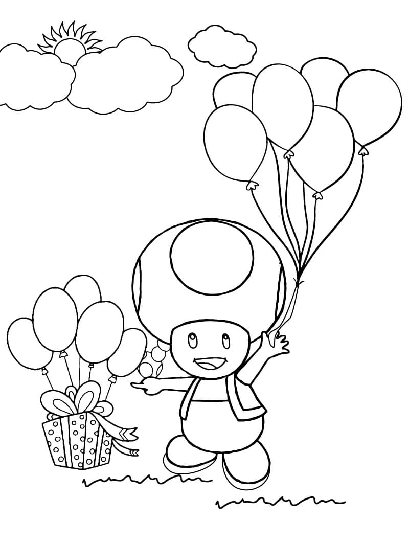 Printable Toadette