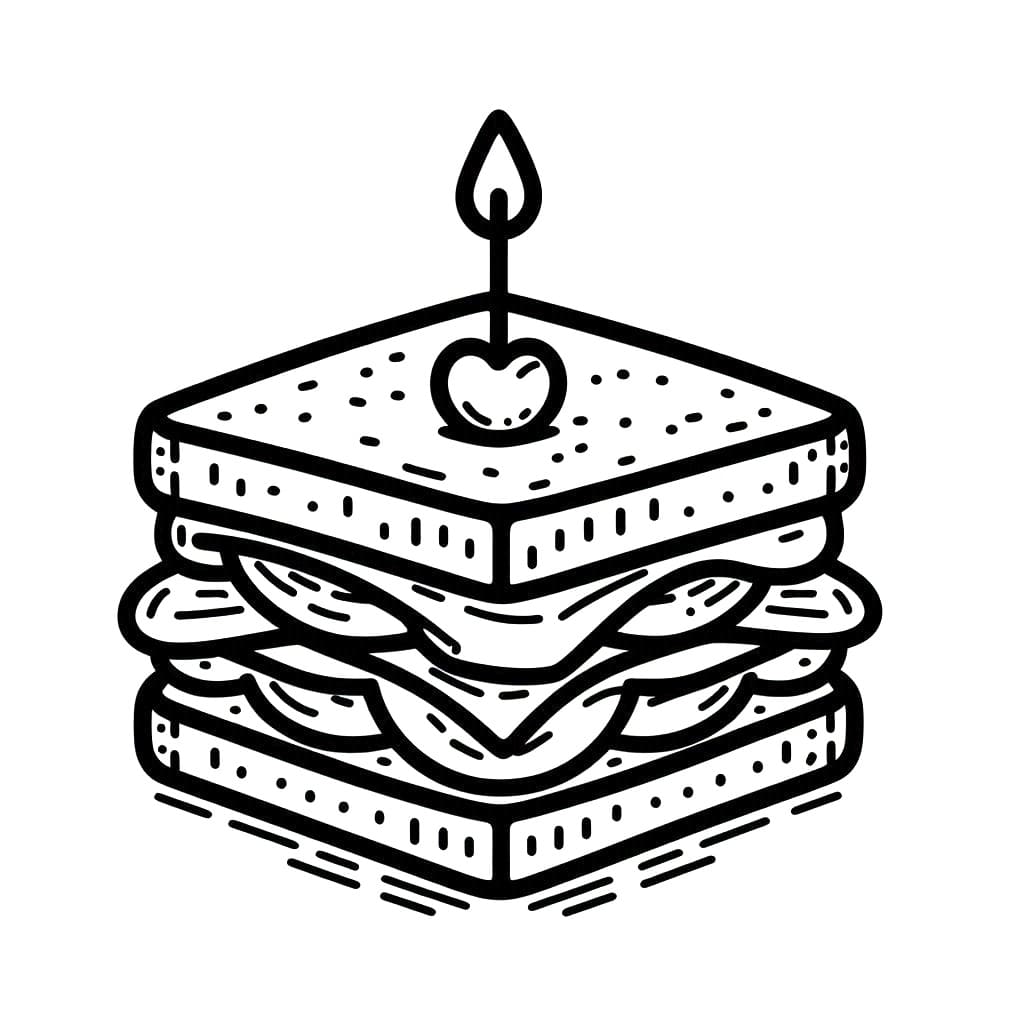 Sandwich Free Printable