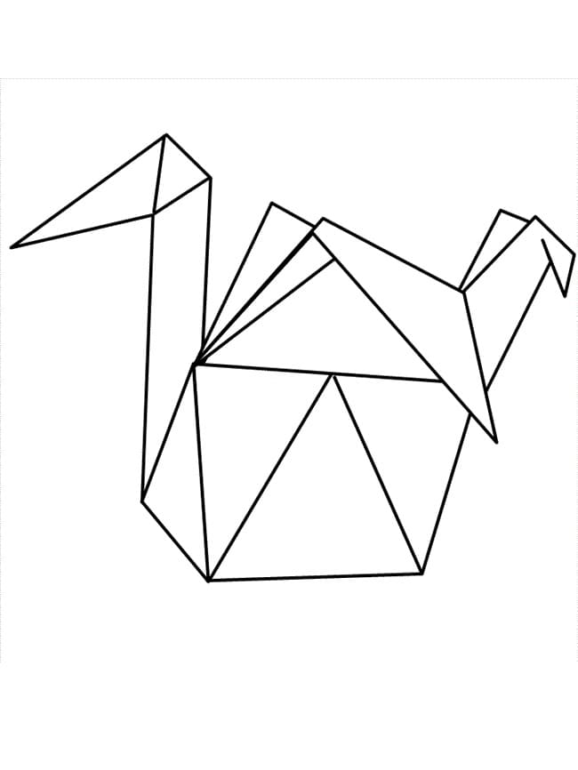 Simple Crane Origami