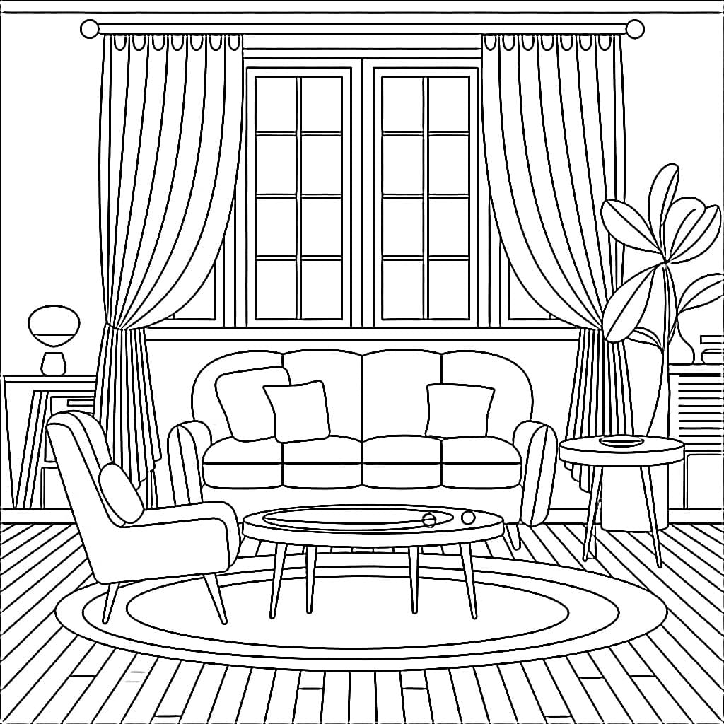 Simple Living Room