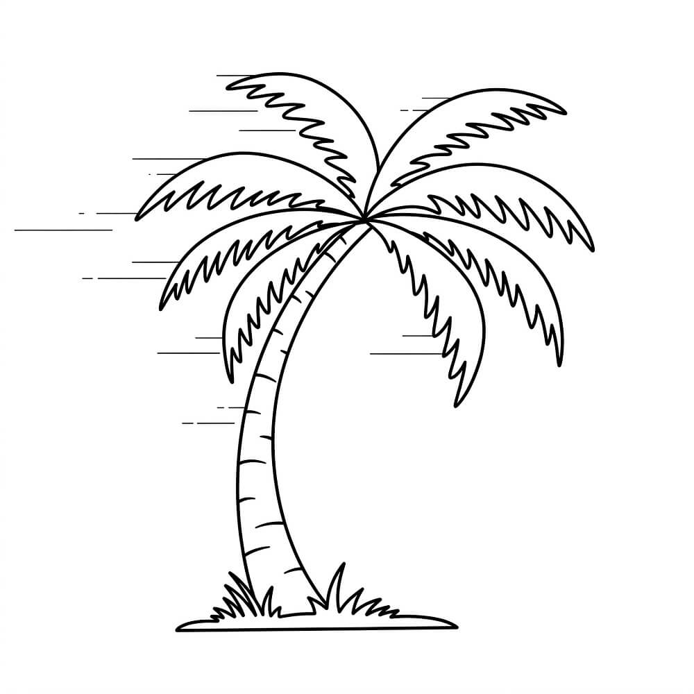 Simple Palm Tree