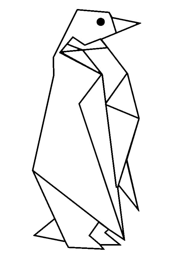 Simple Penguin Origami