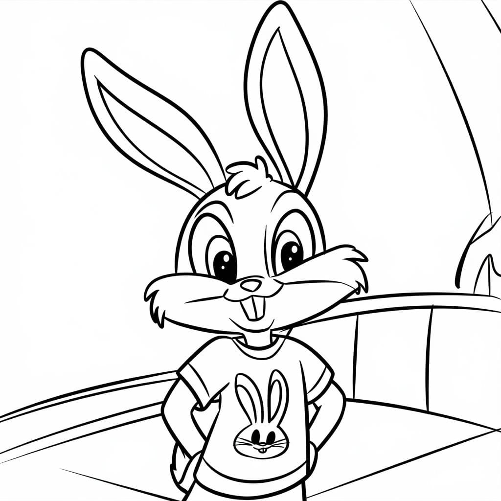 Smiling Lola Bunny