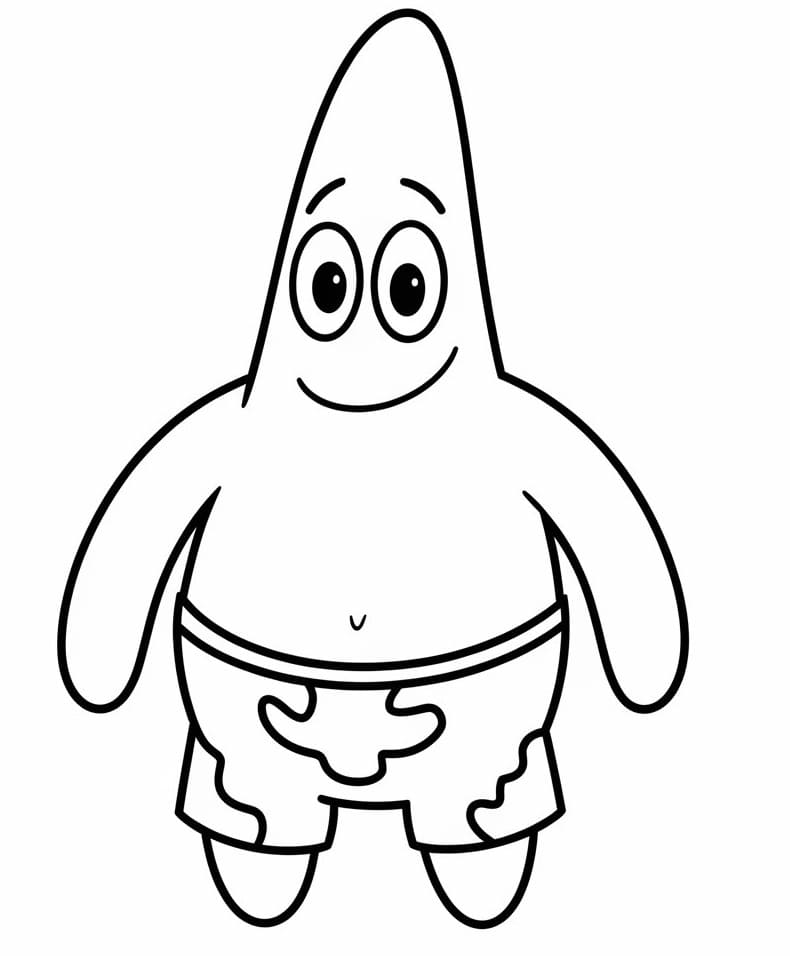 Smiling Patrick Star