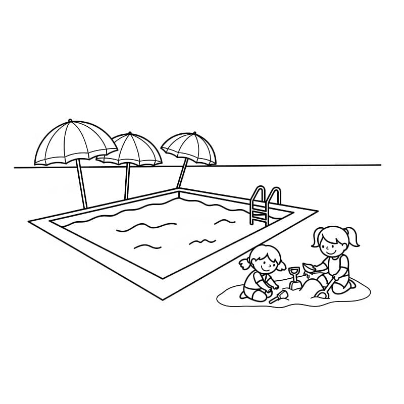 Swimming Pool Free Printable