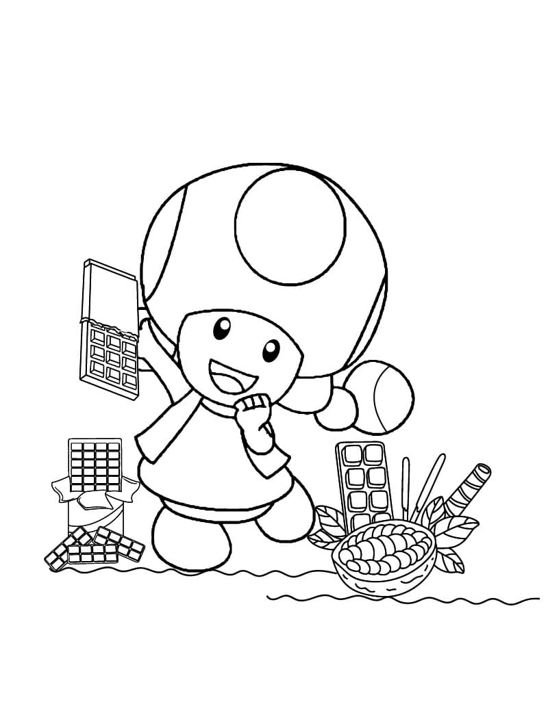 Toadette Printable