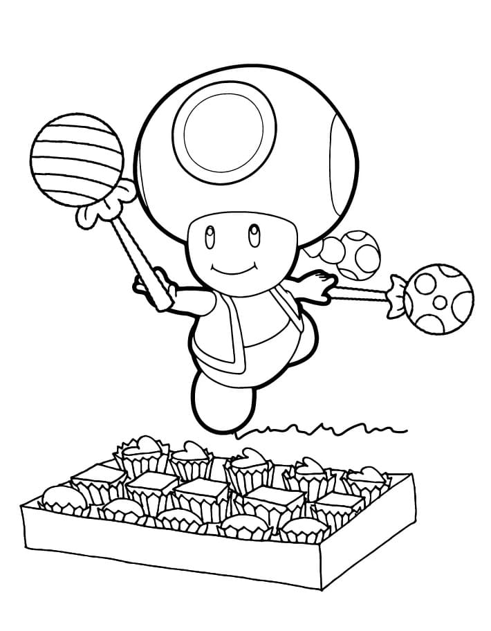 Toadette with Candy
