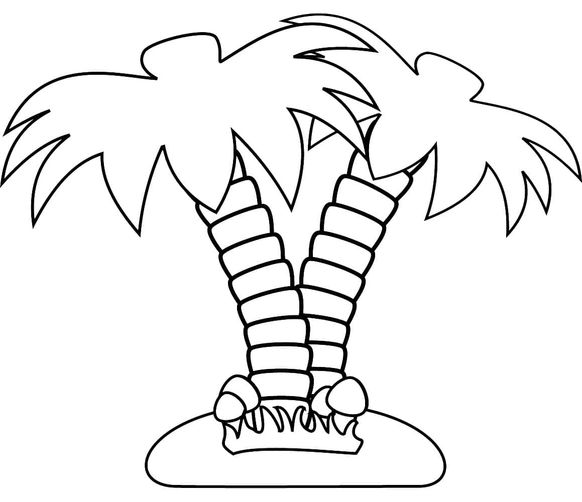 Two Palm Trees