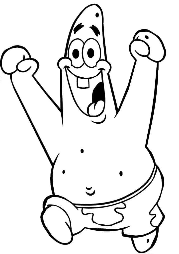 Very Happy Patrick Star