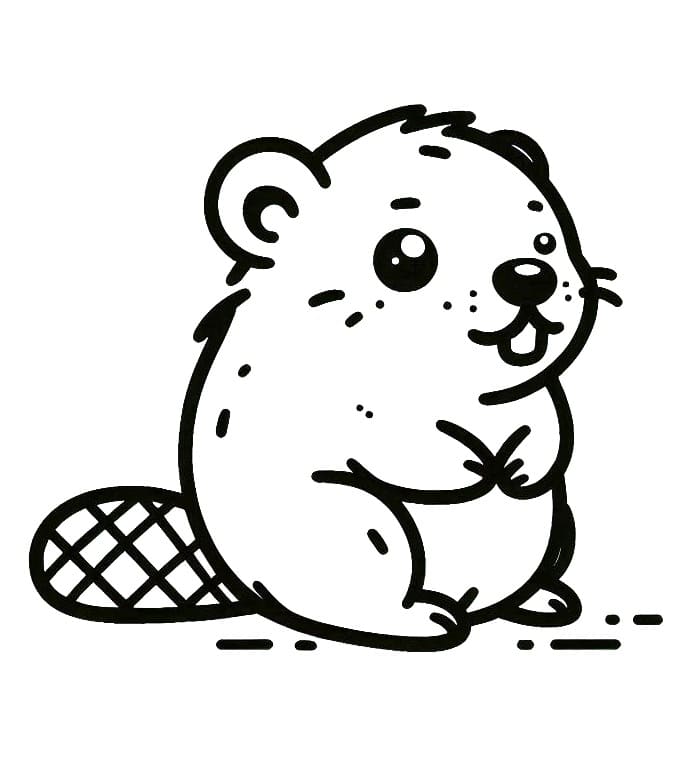A Cute Beaver