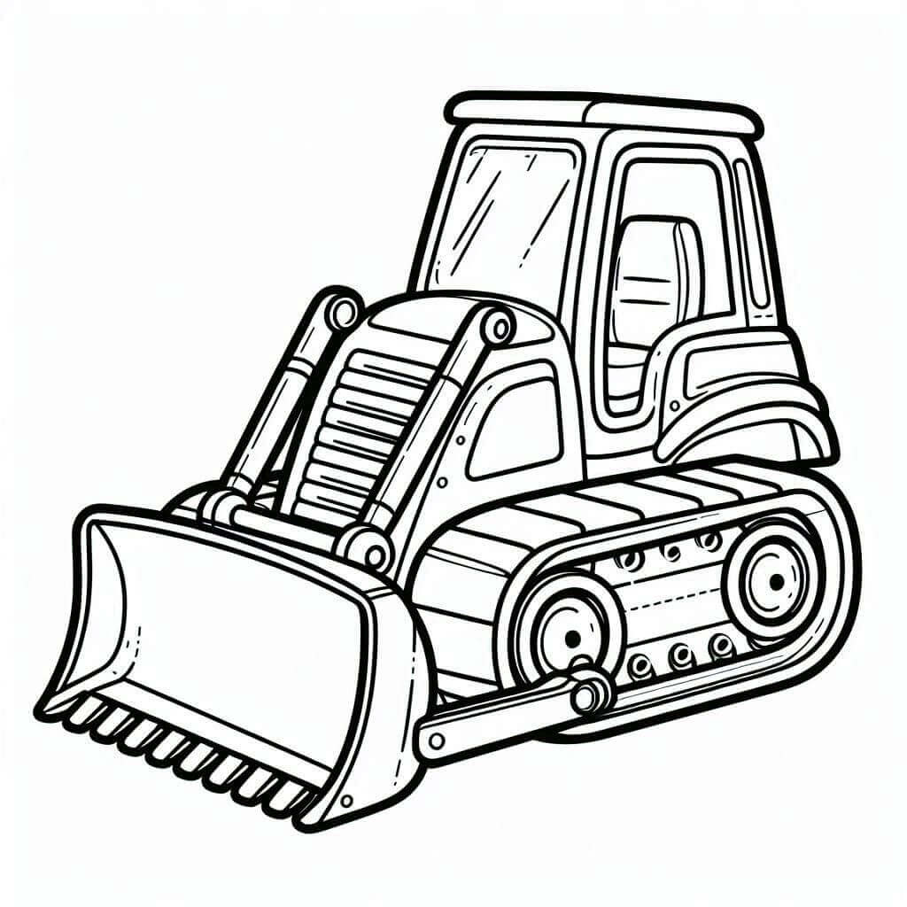 A Cute Bulldozer