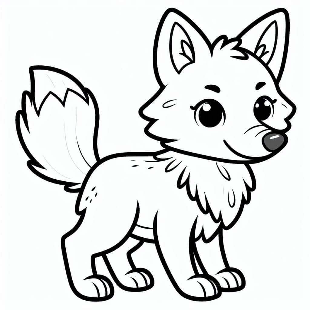 A Very Cute Coyote
