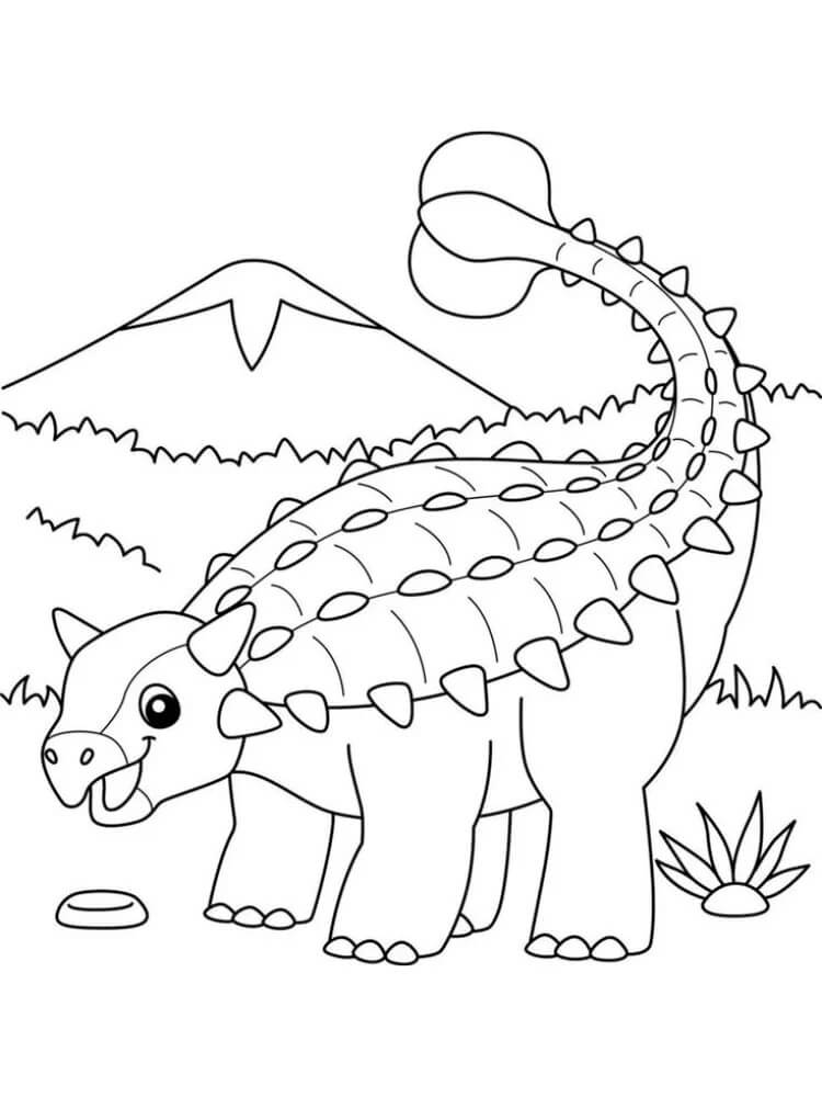 Adorable Ankylosaurus