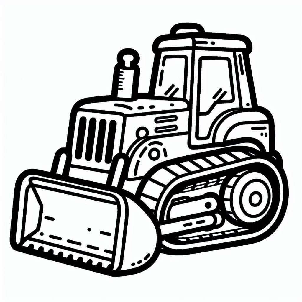 Adorable Bulldozer