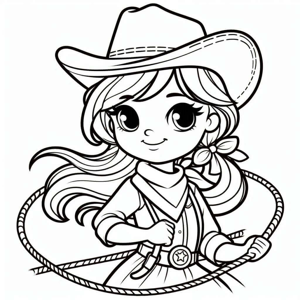 Adorable Cowgirl
