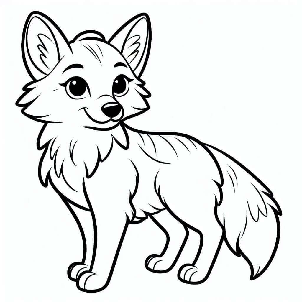 Adorable Coyote