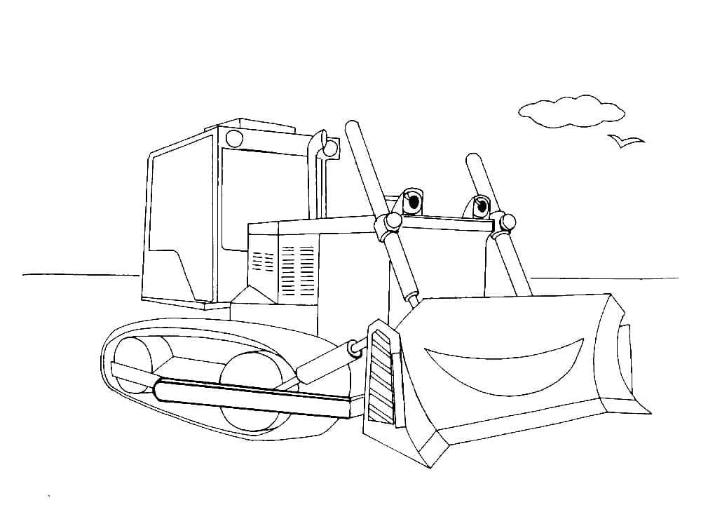 Animated Bulldozer