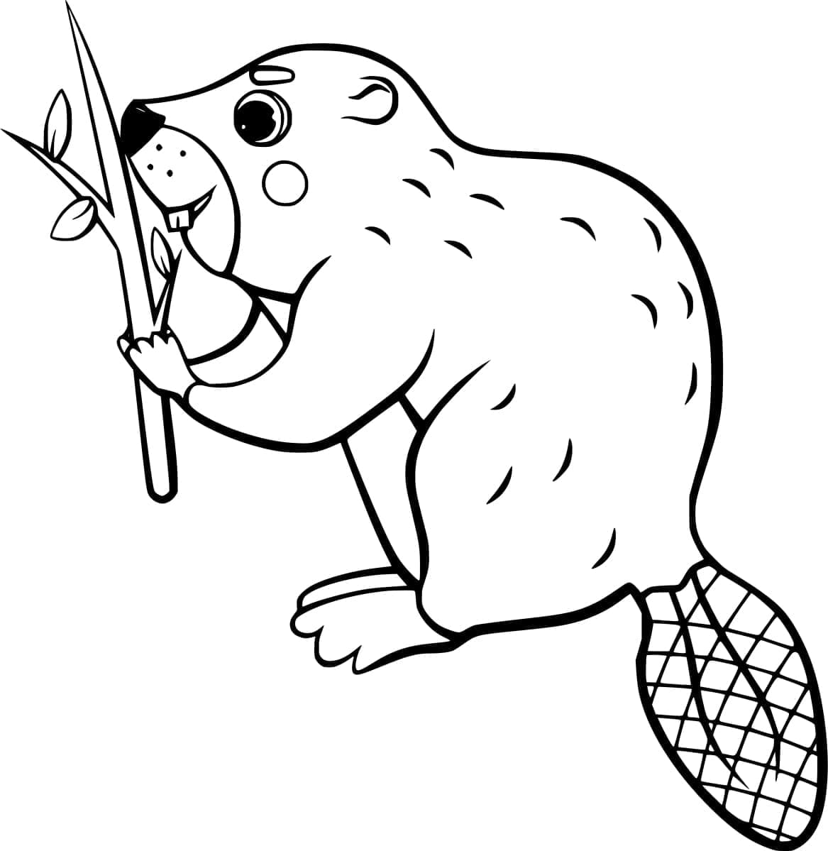 Beaver Printable
