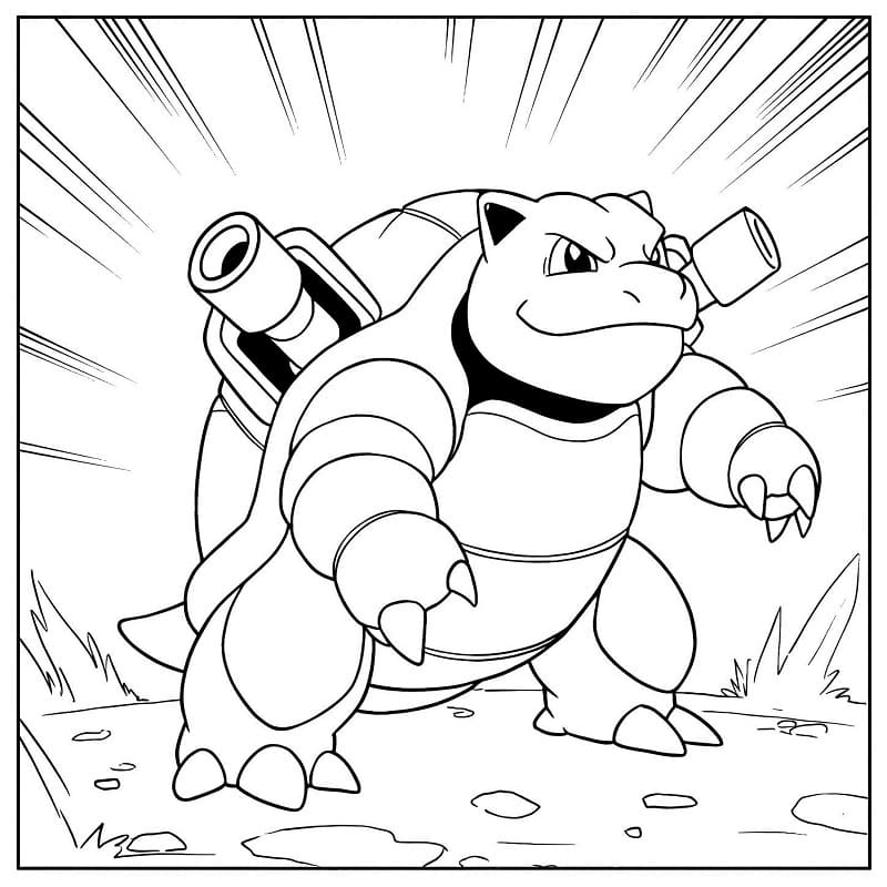 Blastoise For Kids