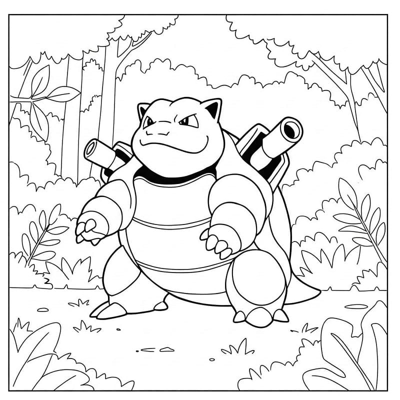 Blastoise Free For Kids