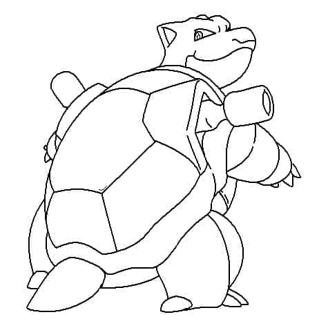 Blastoise Free Printable