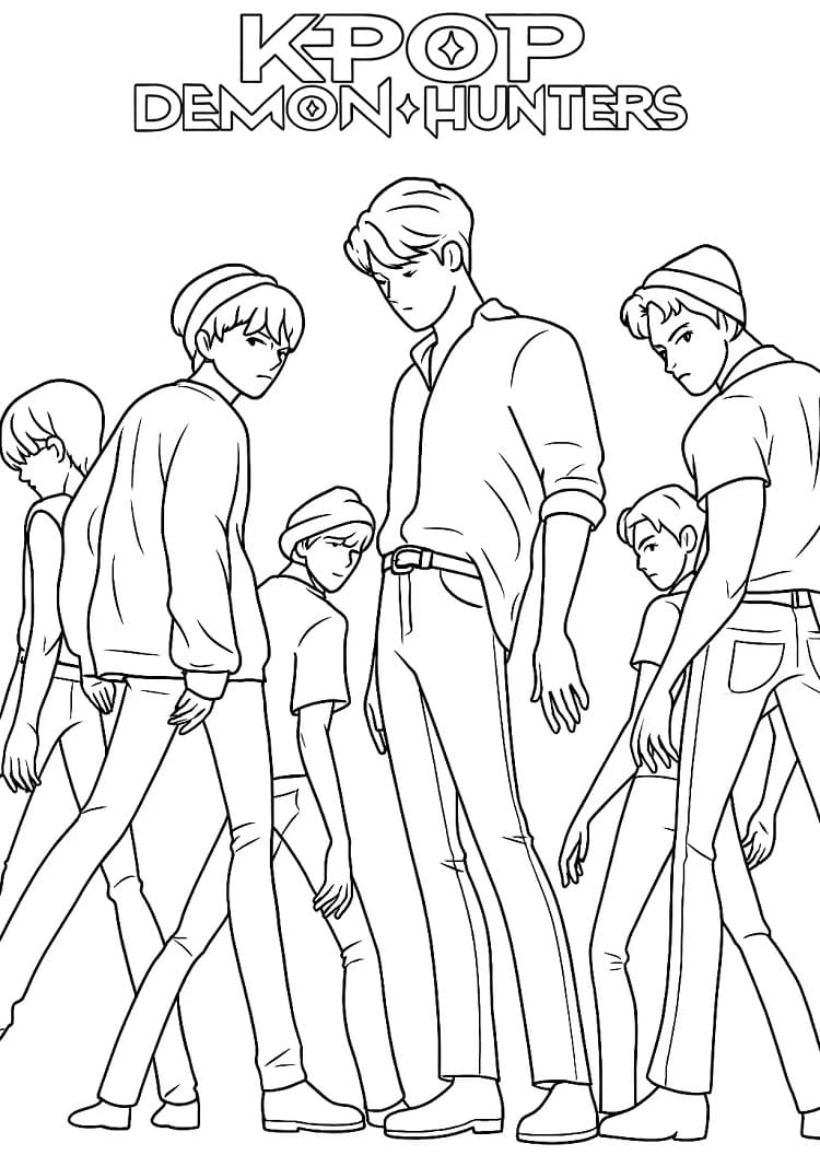 Boys from Kpop Demon Hunters