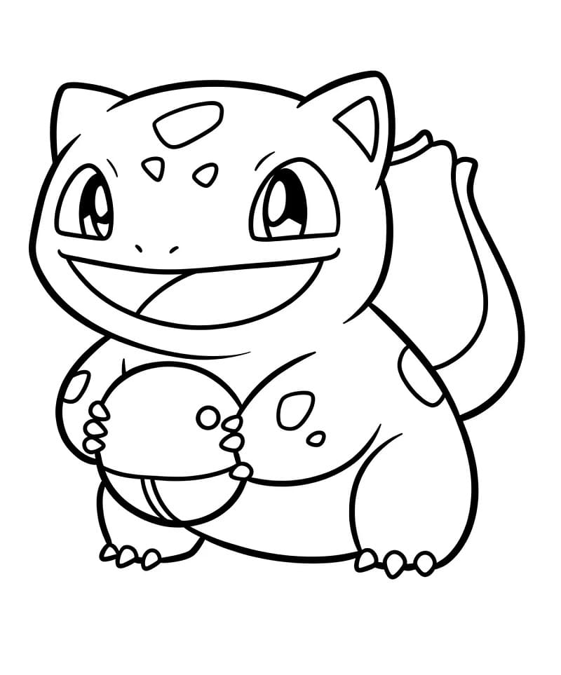 Bulbasaur is Happy