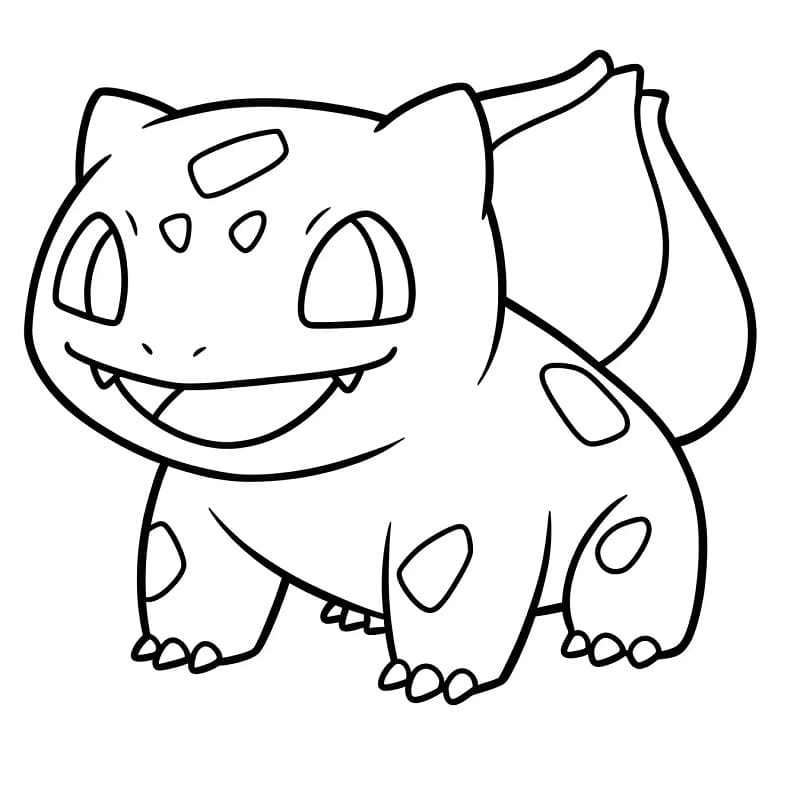 Bulbasaur coloring pages