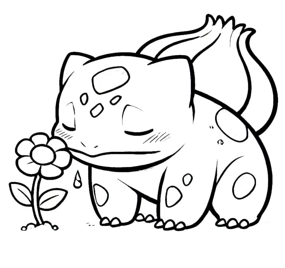 Bulbasaur with Flower