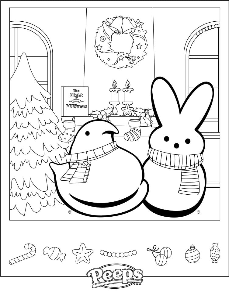 Bunny and Chick Peeps
