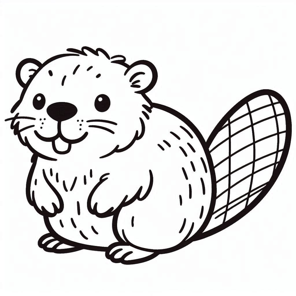 Cartoon Beaver