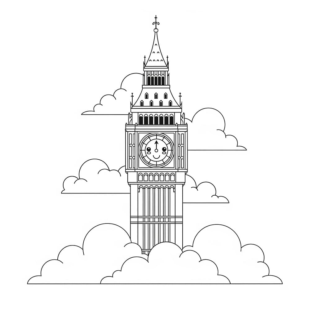 Cartoon Big Ben