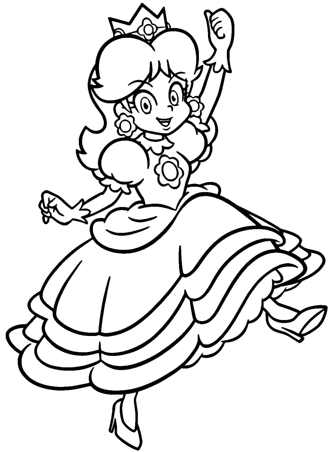Cheerful Princess Daisy