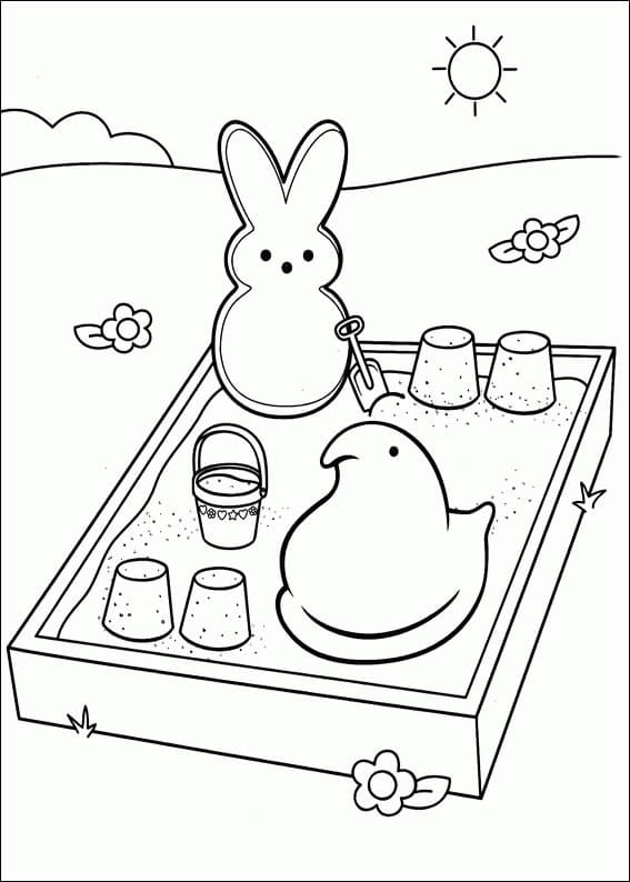 Chick and Bunny Peeps