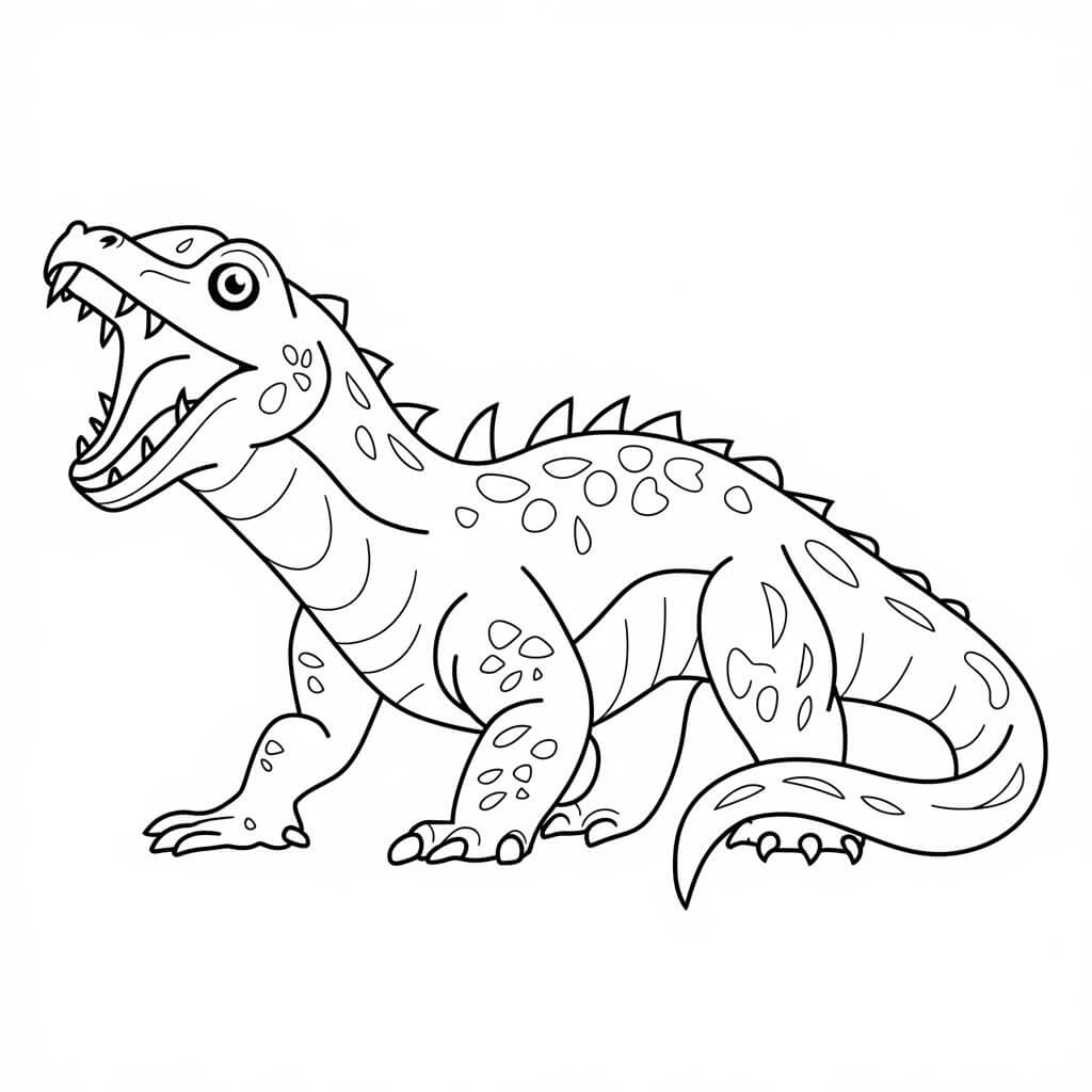 Cool Komodo Dragon