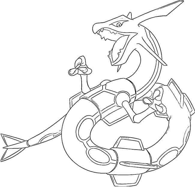 Cool Rayquaza Pokemon