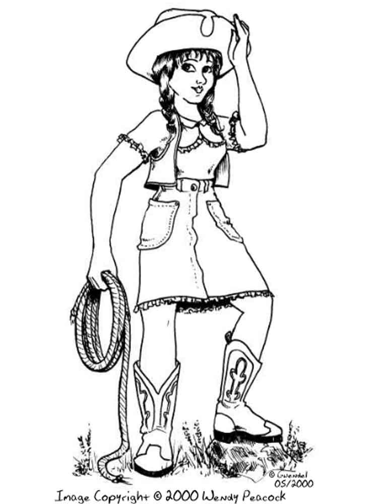 Cowgirl For Children