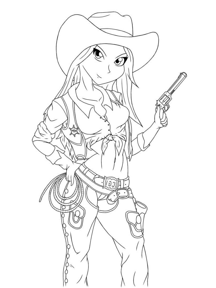 Cowgirl Image